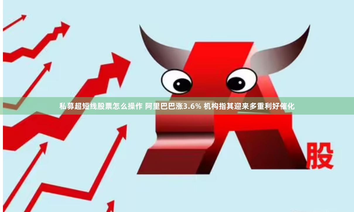 私募超短线股票怎么操作 阿里巴巴涨3.6% 机构指其迎来多重利好催化