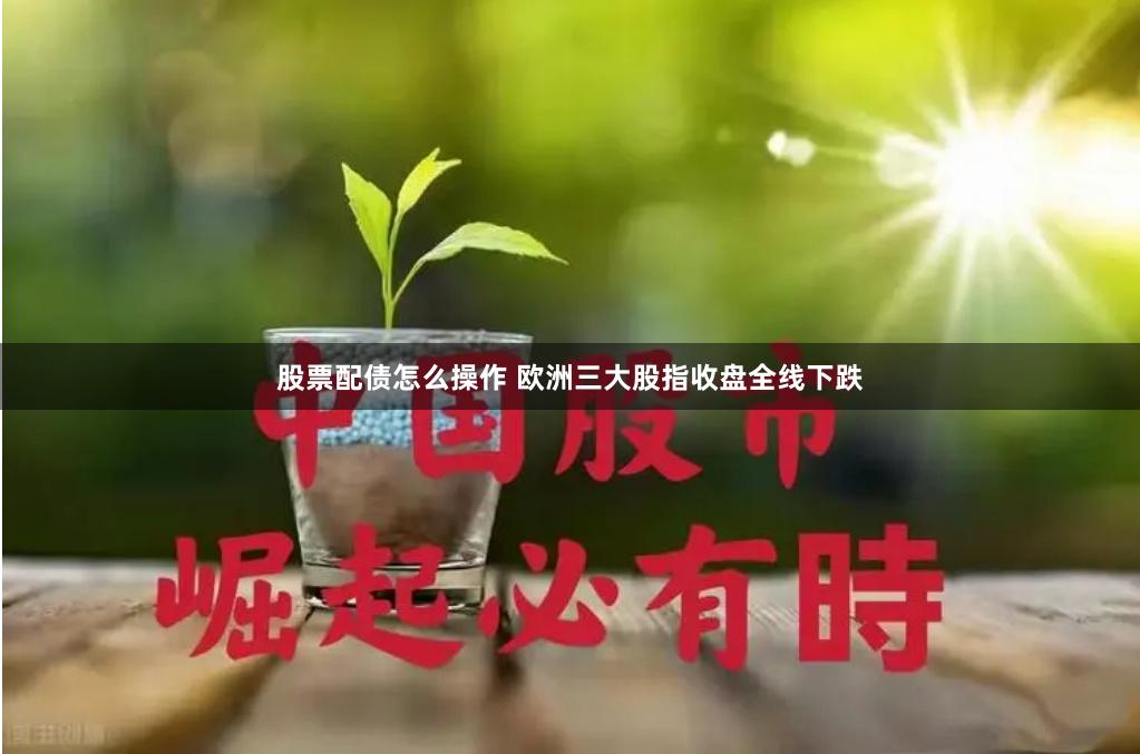 股票配债怎么操作 欧洲三大股指收盘全线下跌