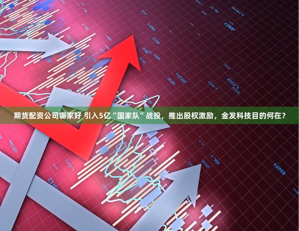 期货配资公司哪家好 引入5亿“国家队”战投，推出股权激励，金发科技目的何在？